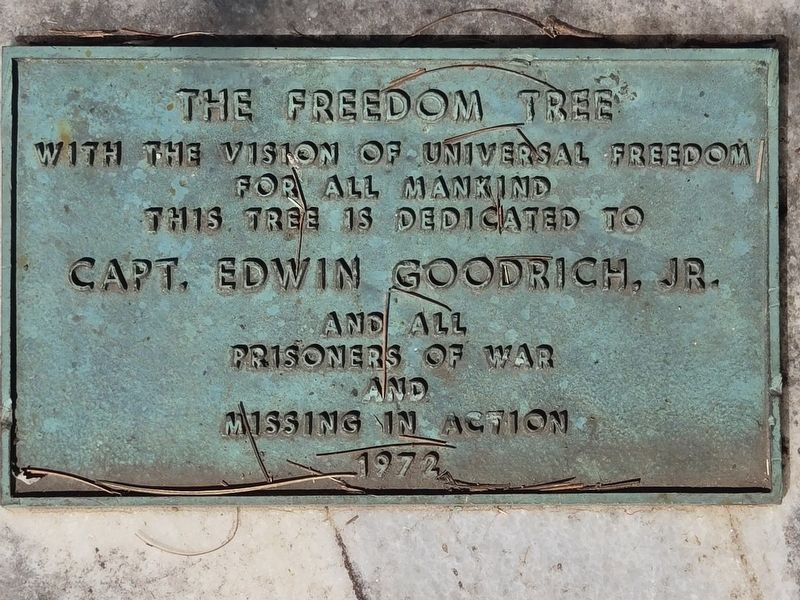 The Freedom Tree Marker image. Click for full size.