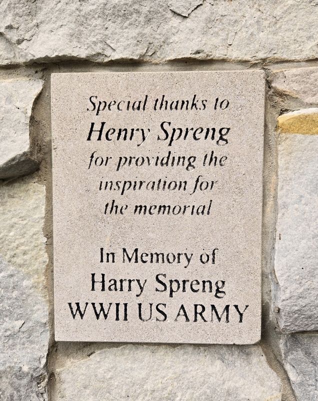 Sarver Veterans Club Memorial image. Click for full size.