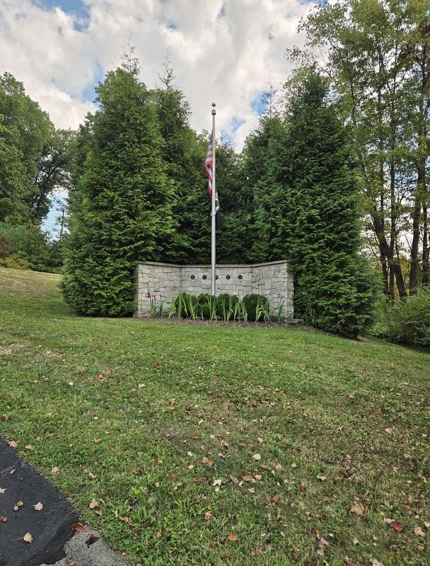 Sarver Veterans Club Memorial image. Click for full size.