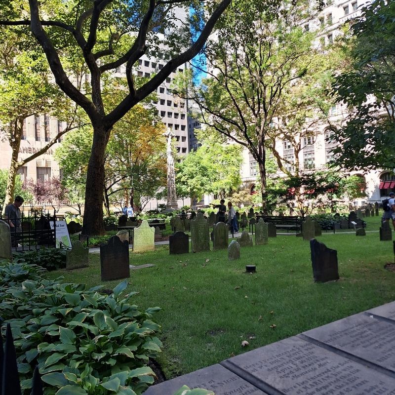Trinity Churchyard and Cemetary. Click for full size. Trinity Churchyard and Cemetary image. Click for full size.