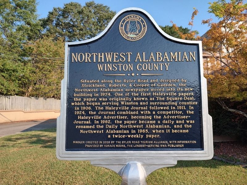 Northwest Alabamian Marker image. Click for full size.