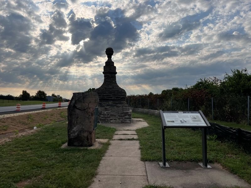 General LaFayette Marker. Click for full size. General LaFayette Marker image. Click for full size.