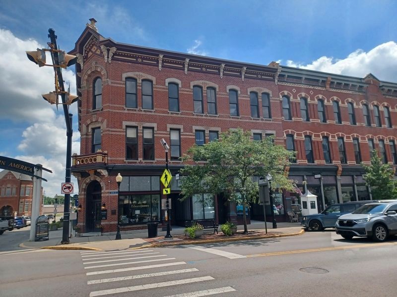 The Grand Opera House and Opera Block Marker. Click for full size. The Grand Opera House and Opera Block Marker image. Click for full size.