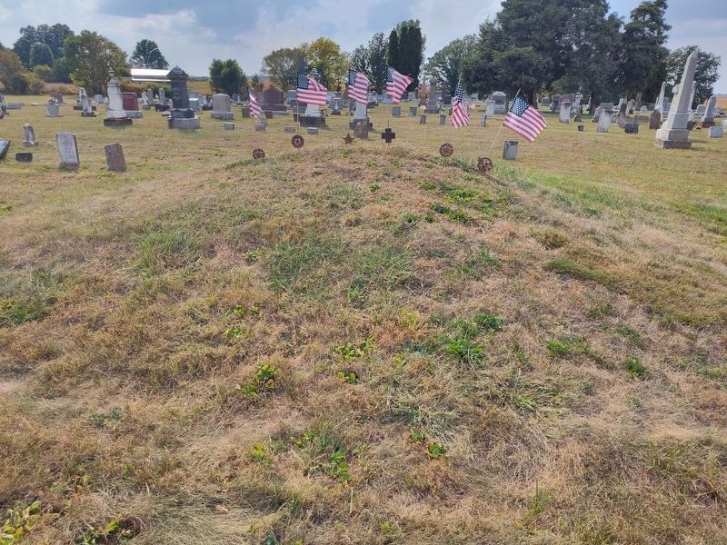 Veterans Memorial Mound. Click for full size. Veterans Memorial Mound image. Click for full size.