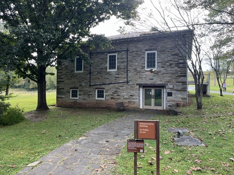 Monocacy National Battlefield Marker. Click for full size. Monocacy National Battlefield Marker image. Click for full size.