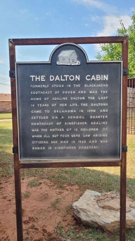 The Dalton Cabin Marker. Click for full size. The Dalton Cabin Marker image. Click for full size.