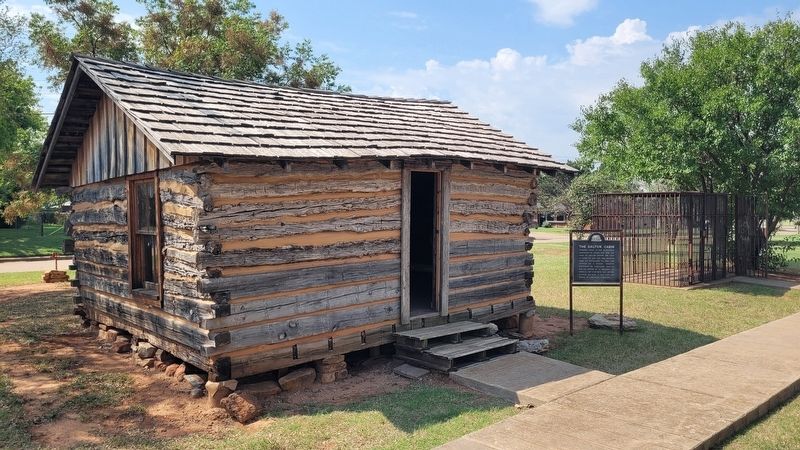 The Dalton Cabin and Marker. Click for full size. The Dalton Cabin and Marker image. Click for full size.