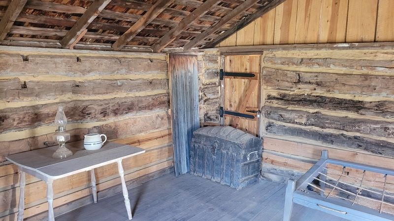 The inside view of the Dalton Cabin. Click for full size. The inside view of the Dalton Cabin image. Click for full size.