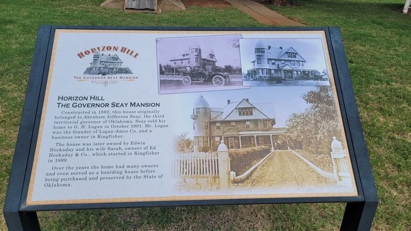 Horizon Hill Marker. Click for full size. Horizon Hill Marker image. Click for full size.