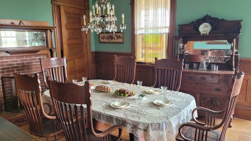 The inside view of the dinning room. Click for full size. The inside view of the dinning room image. Click for full size.