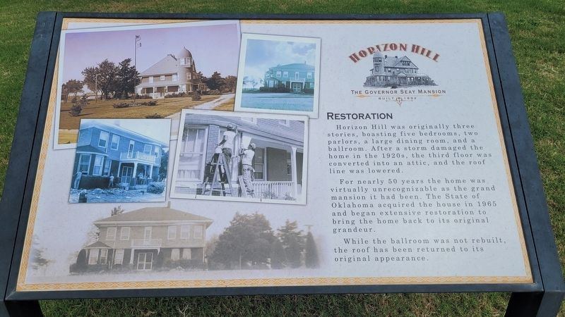 Restoration Marker. Click for full size. Restoration Marker image. Click for full size.