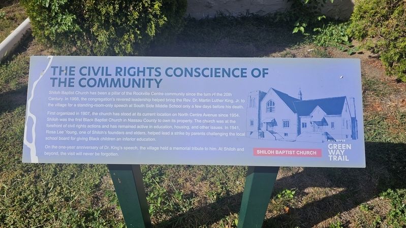 The Civil Rights Conscience of the Community Marker image. Click for full size.