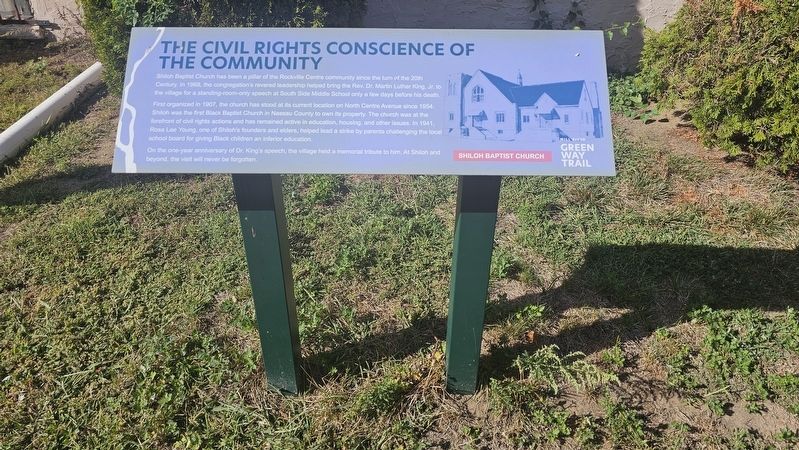 The Civil Rights Conscience of the Community Marker image. Click for full size.