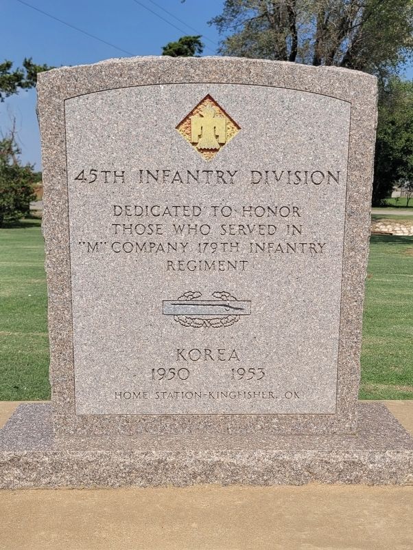 45th Infantry Division Memorial. Click for full size. 45th Infantry Division Memorial image. Click for full size.