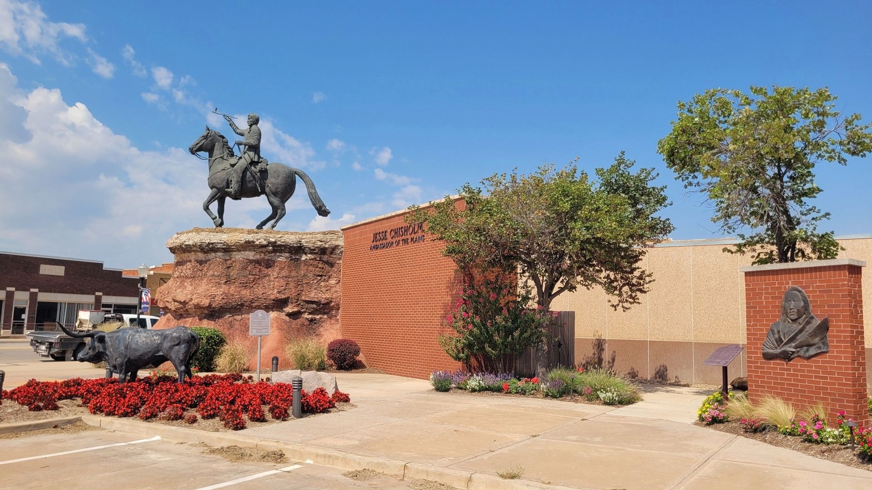 Lame Bull of the Cheyenne Marker (right side) image. Click for full size.