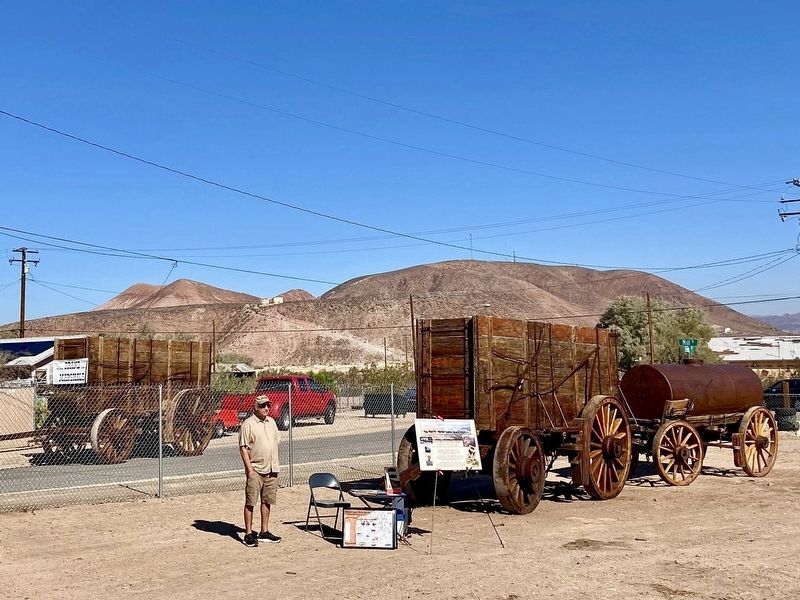 Original 20 Mule Team Wagons image. Click for full size.