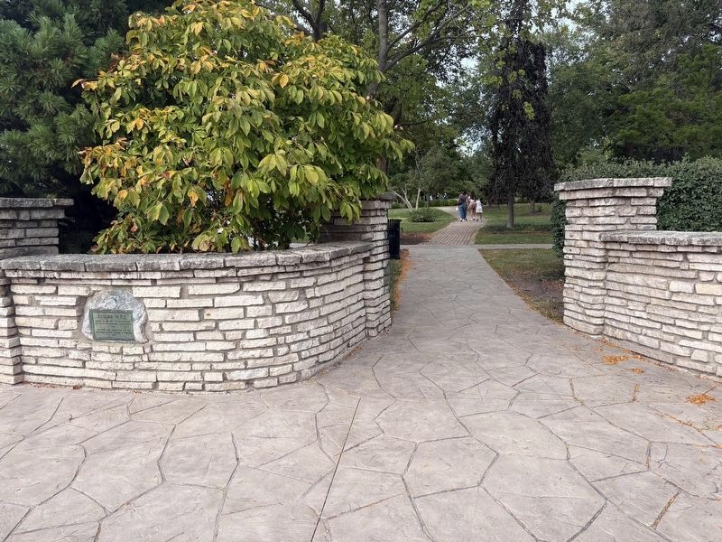 Adams Park southwest entrance image. Click for full size.