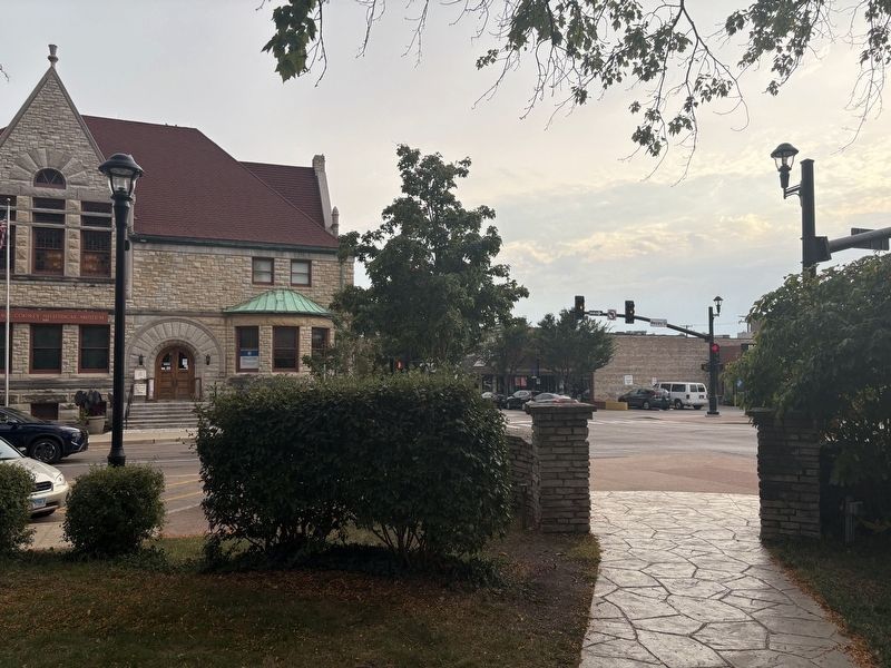 Rear view of the entrance into Adams Park image. Click for full size.