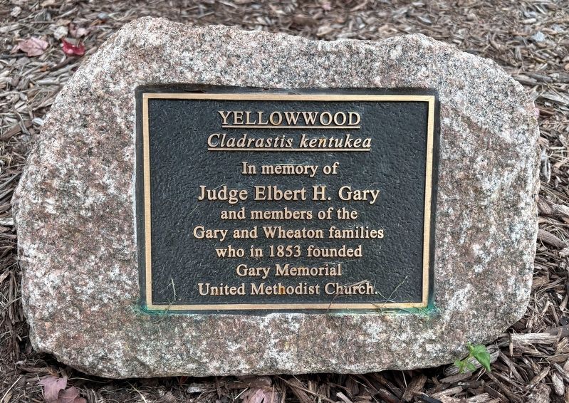 Judge Elbert H. Gary Marker. Click for full size. Judge Elbert H. Gary Marker image. Click for full size.