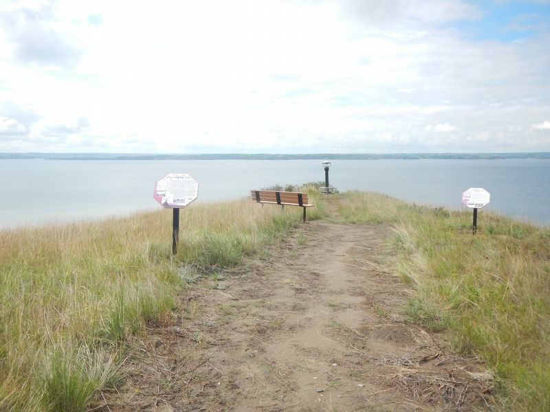 Encampments Marker, on the left. Click for full size. Encampments Marker, on the left image. Click for full size.