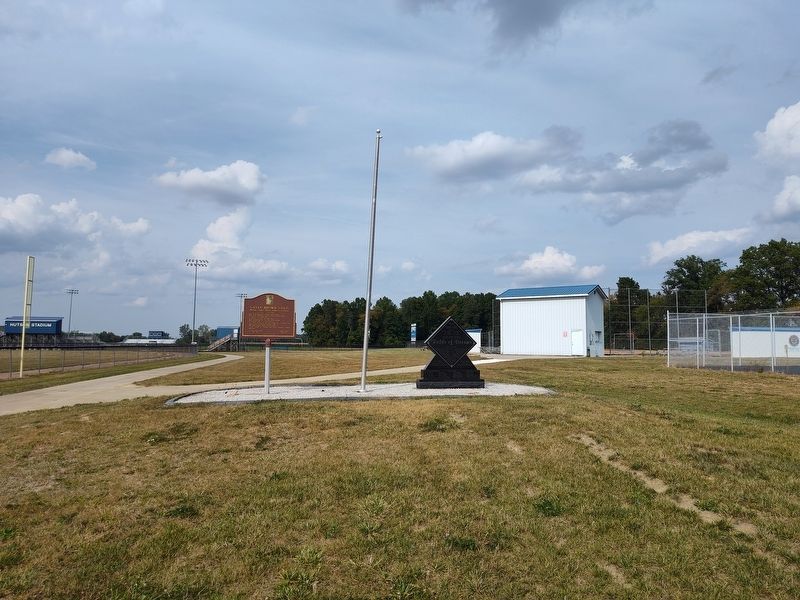 Gates Brown Field Marker. Click for full size. Gates Brown Field Marker image. Click for full size.