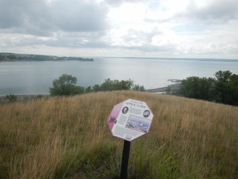Lewis & Clark Marker. Click for full size. Lewis & Clark Marker image. Click for full size.