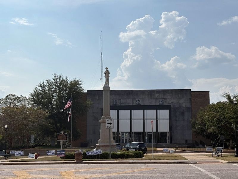 History of Clayton, Alabama / Clayton’s Architectural Heritage Marker. Click for full size. History of Clayton, Alabama / Clayton’s Architectural Heritage Marker image. Click for full size.