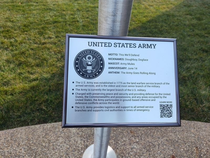 United States Army Marker image. Click for full size.