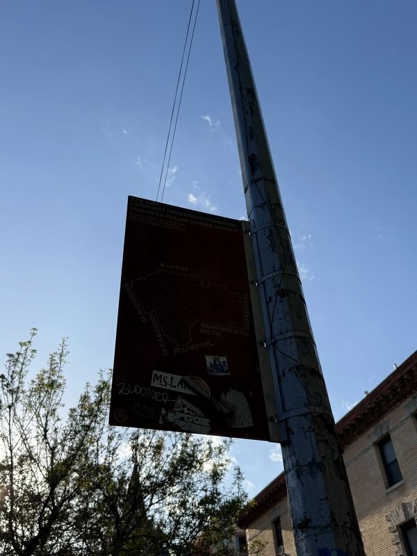 Greenwich Village Historic District Marker image. Click for full size.