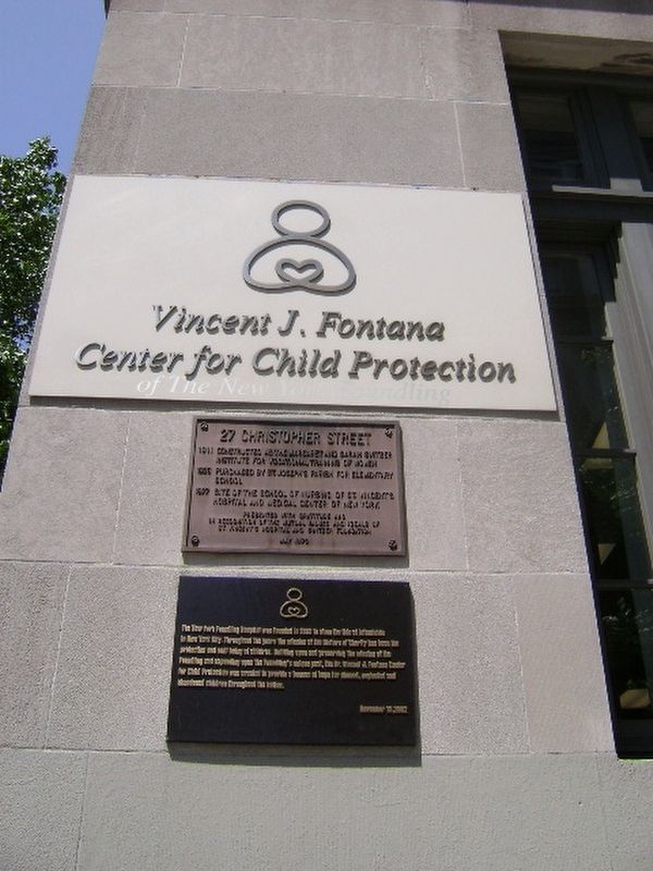 27 Christopher Street Marker. Click for full size. 27 Christopher Street Marker image. Click for full size.