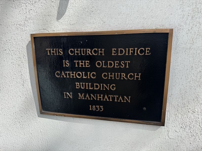 St. Joseph’s Church Marker. Click for full size. St. Joseph’s Church Marker image. Click for full size.
