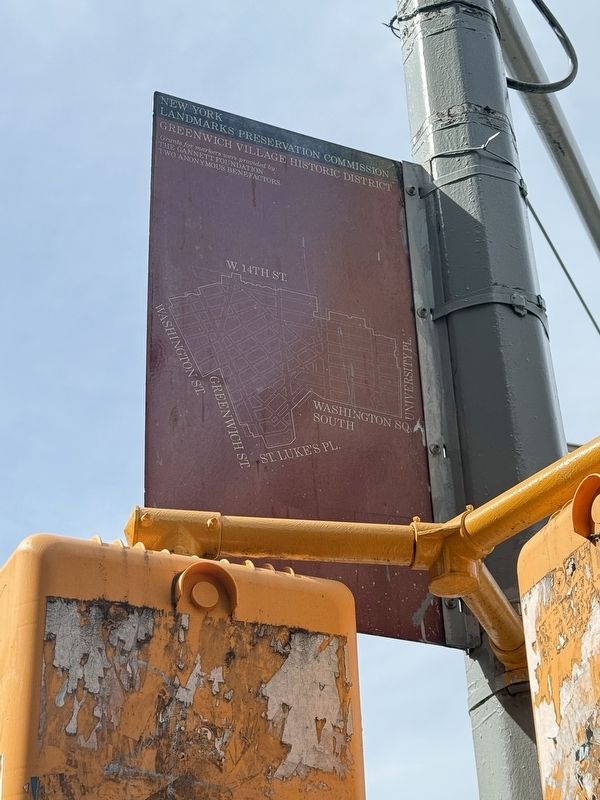 Greenwich Village Historic District Marker image. Click for full size.