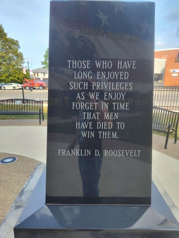 New Washington Area Veterans Memorial image. Click for full size.