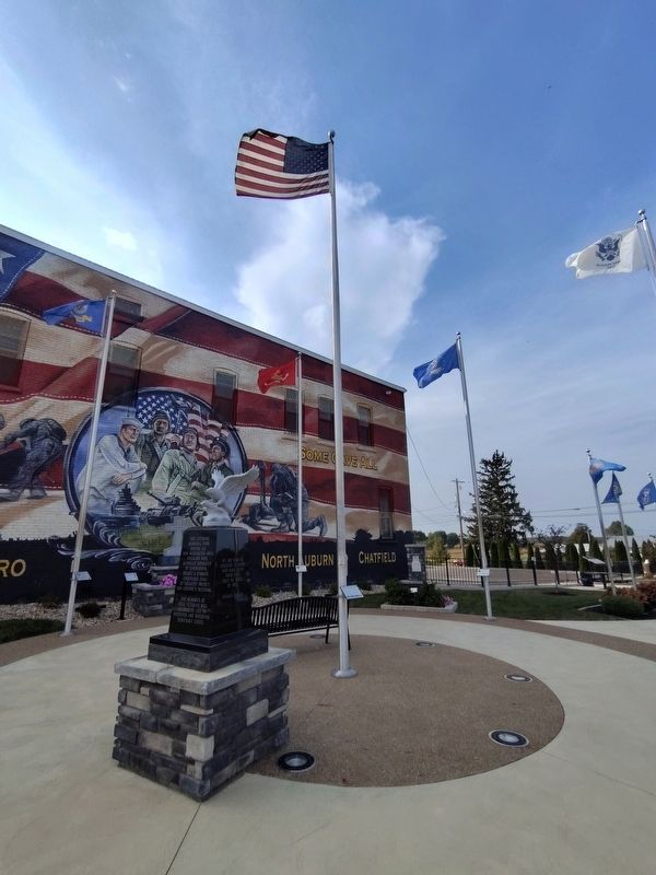 New Washington Area Veterans Memorial image. Click for full size.