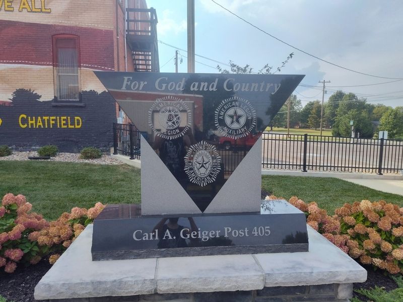 American Legion Marker image. Click for full size.