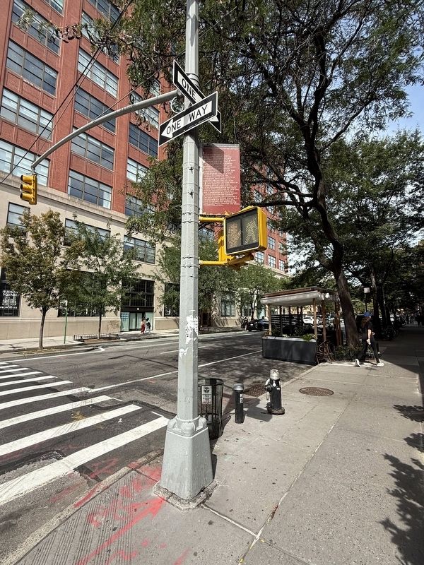 Greenwich Village Historic District Marker. Click for full size. Greenwich Village Historic District Marker image. Click for full size.