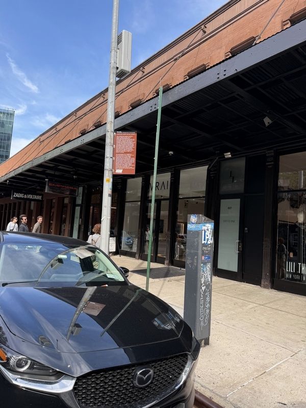 Gansevoort Market Historic District Marker image. Click for full size.