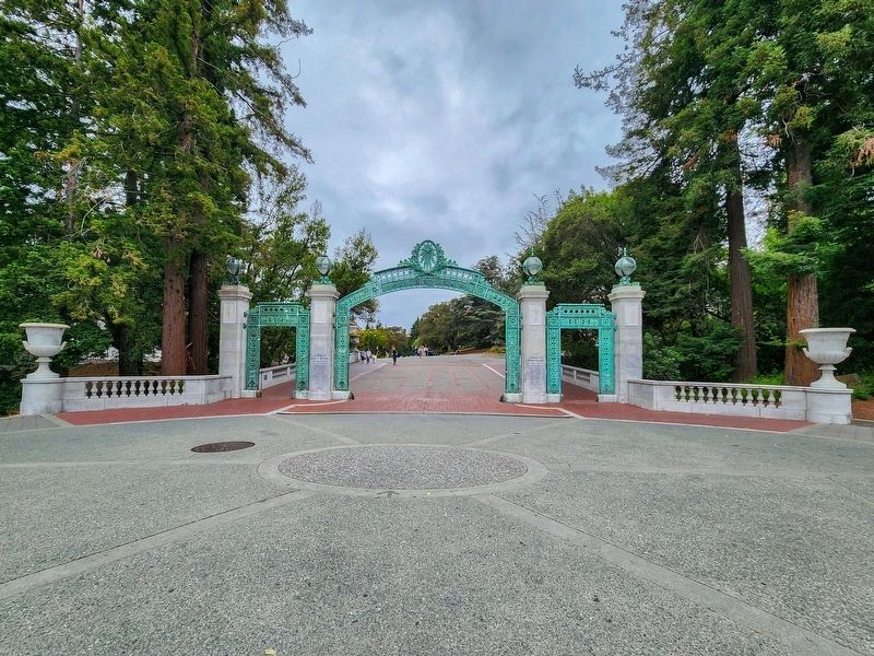 Sather Gate image. Click for full size.