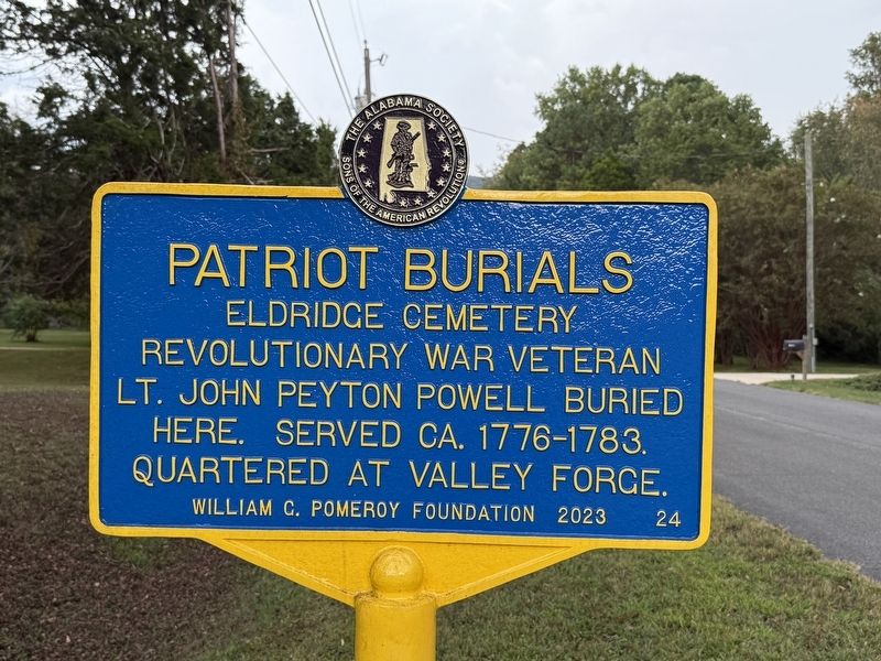 Patriot Burials Marker image. Click for full size.