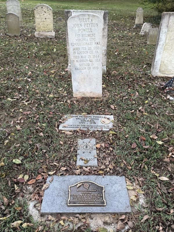 Grave of Lt. John Payton Powell image. Click for full size.