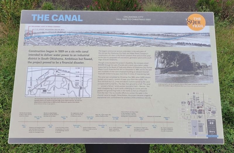 The Canal Marker. Click for full size. The Canal Marker image. Click for full size.