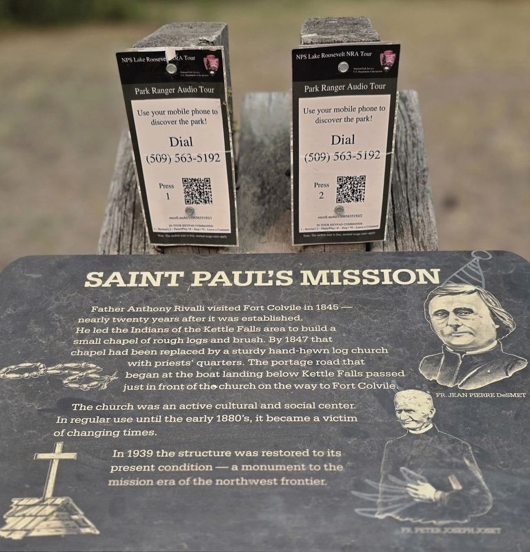 St. Paul's Mission Marker image. Click for full size.