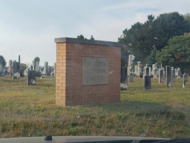 Saint John's Lutheran Cemetery Veterans Memorial image. Click for full size.