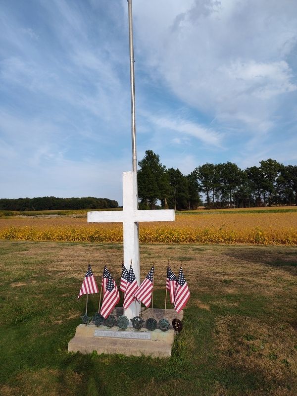 Saint Bernard's Catholic Cemetery Veterans Memorial image. Click for full size.