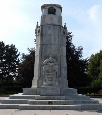 St. Catharines Cenotaph image. Click for full size.