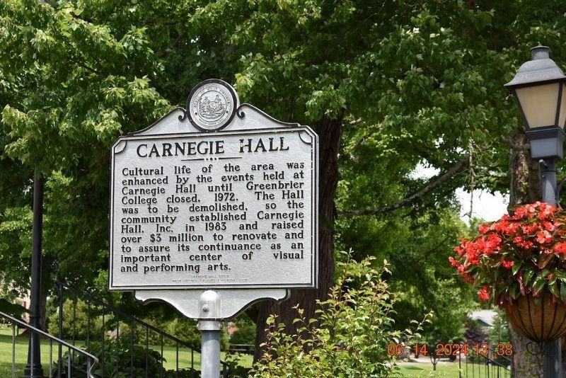 Carnegie Hall Marker image. Click for full size.