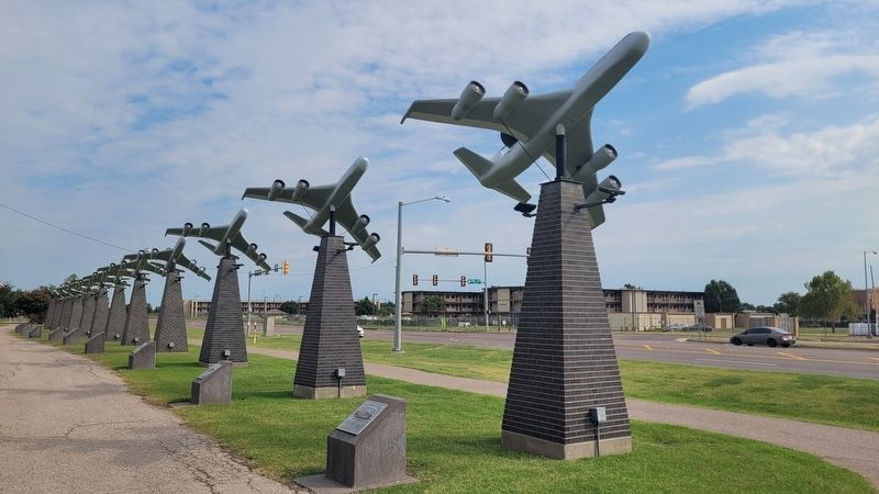 Dedicated to America's Wing 552nd Marker. Click for full size. Dedicated to America's Wing 552nd Marker image. Click for full size.