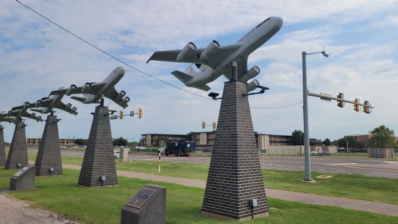 The view of the markers along the road image. Click for full size.