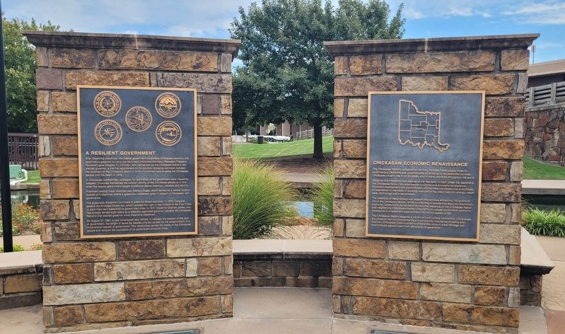 A Resilient Government Marker (left marker) image. Click for full size.