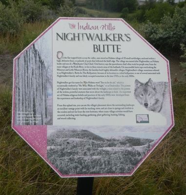 Nightwalker's Butte Marker image. Click for full size.